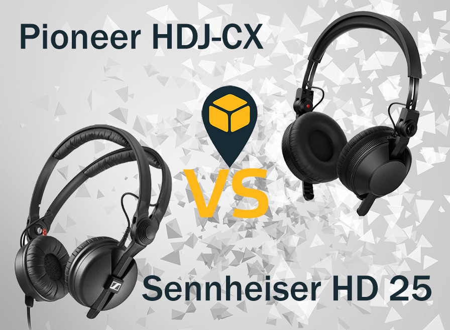 Сравнение dj-наушников Pioneer HDJ-CX и Sennheiser HD 25