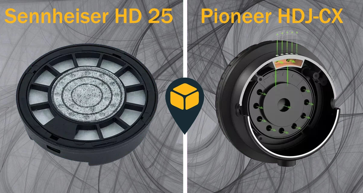 Сравнение Sennheiser hd 25 и pioneer dj HDJ-cx